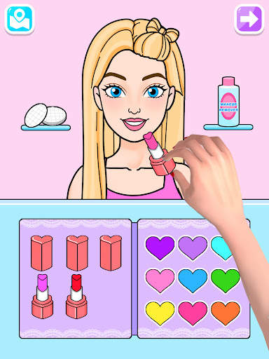 Doll Makeup Games for Girls screenshot 1