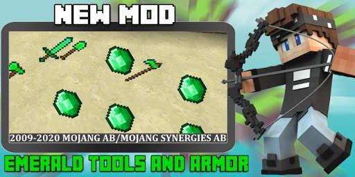 Mod Emerald Items   Map for Craft screenshot 3