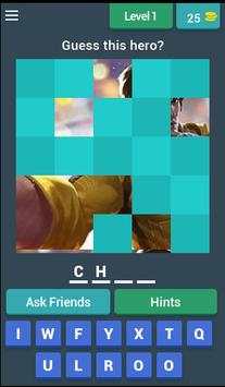 Guess Mobile Legends Heroes screenshot 1
