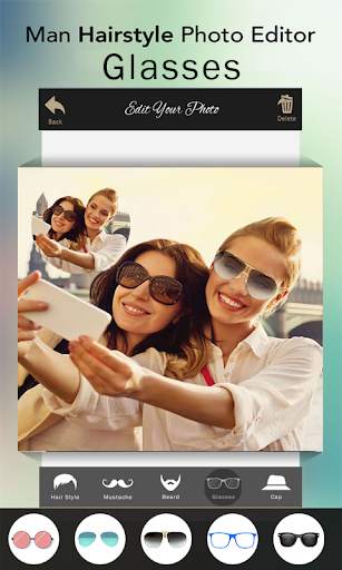 Man Hair Styler PRO & Mustache 3 تصوير الشاشة