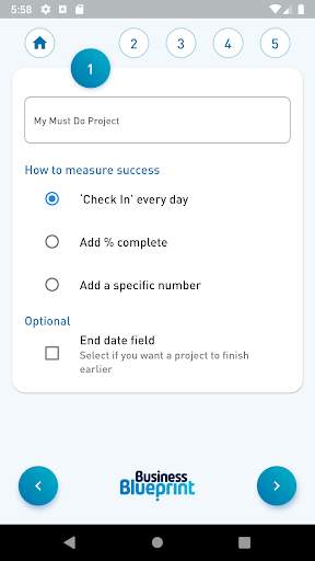 90 Day Action Plan screenshot 3