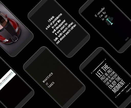 Black Quotes Wallpaper Offline screenshot 1