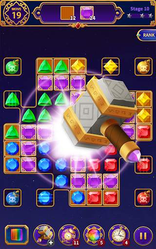 Jewels Crush Magic(Match 3) screenshot 5