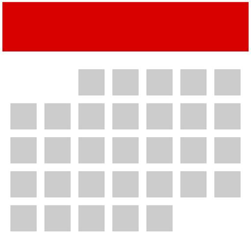 Monthly Calendar Widget 0.5