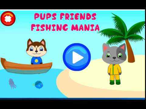 Paw Boom Pups Friends Fishing Mania Kids screenshot 1