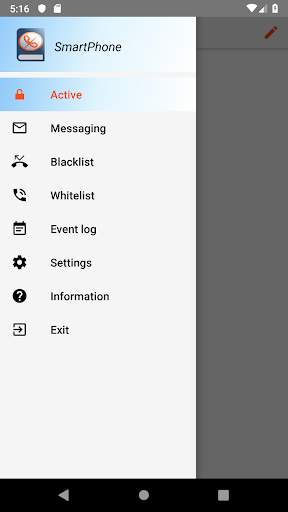 SmartPhone screenshot 1