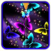 3D Butterfly Zipper UnLock иконка