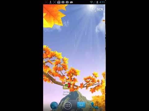 Live Wallpaper - 3D Sakura Seasons screenshot 1