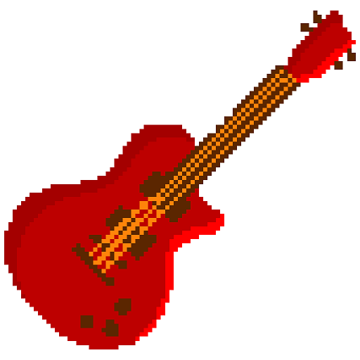 Musical Instruments Pixel Art - Color by Number icon