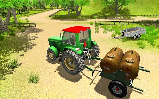 Farming Tractor Driving Simulation Game 2021 screenshot 1