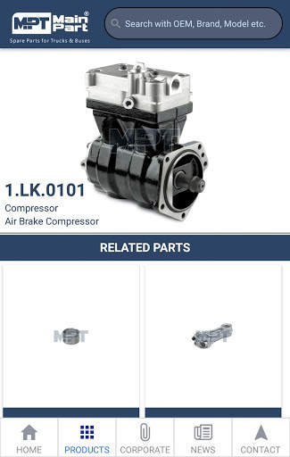 MPT Main Part Air Brake Compressors screenshot 3