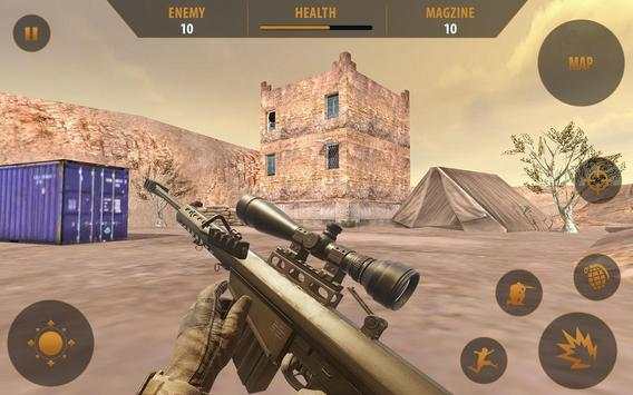 Sniper Fire Legend: Desert Battleground screenshot 2