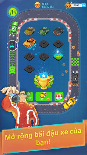 Trò chơi hợp nhất Ô tô: Race Cars Merge Games screenshot 2