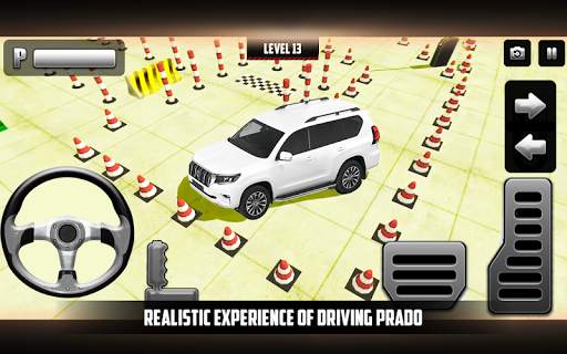 Prado Car Parking 3D Classic Prado Car Games screenshot 2