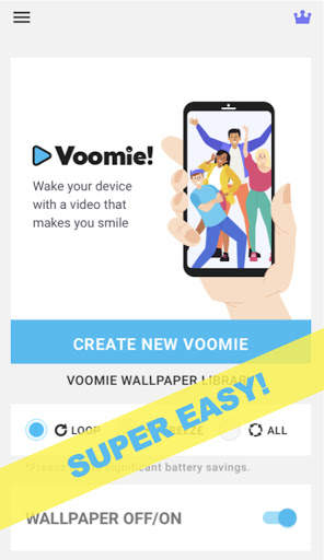 My Video Live Wallpaper Maker - Voomie, Free screenshot 1