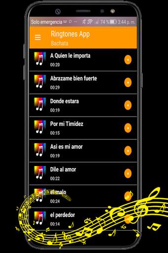 ringtones msuic bachata screenshot 3