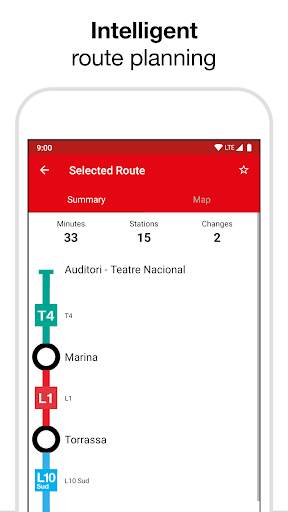 Barcelona Metro - TMB map and route planner screenshot 3