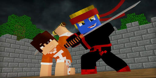 Map for Minecraft Ninja Warrior screenshot 3