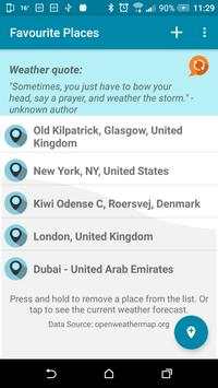 Weather Quote скриншот 2