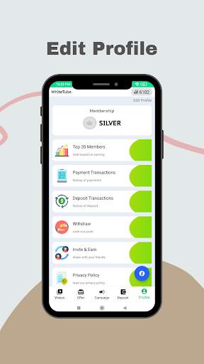 WhiteTube - Watch and Earn स्क्रीनशॉट 7