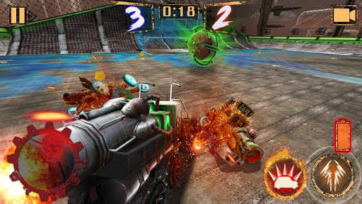 Boule de fusée Rocket Car Ball screenshot 4