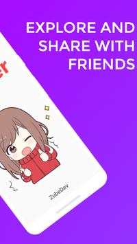 Cute & Funny Girls Sticker screenshot 2
