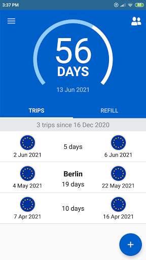 90 Days Schengen screenshot 1