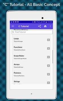 C Programming language Tutorial Offline App screenshot 13