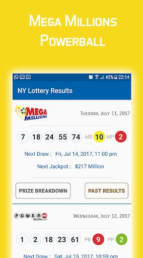 New York Lottery Results screenshot 1