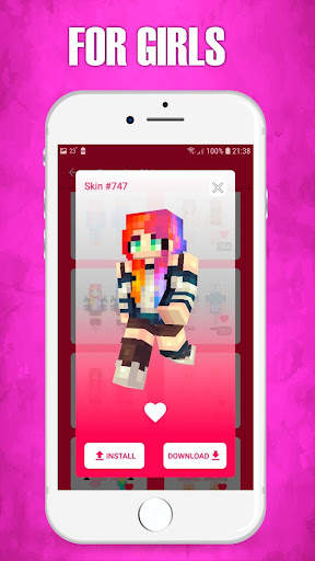 Girls Skins for Minecraft screenshot 2