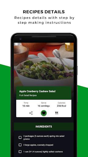 Fruit Salad Recipes Offline: Healthy Salad Recipes screenshot 4