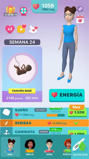Bebé y mamá - Simulador 3D screenshot 1