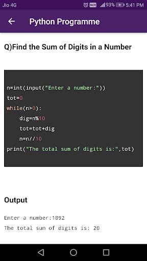 Python Offline Tutorial and Compiler screenshot 6
