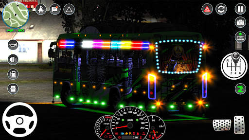 Offroad Bus Driving  Games  3D screenshot 1