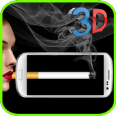 Virtual cigarette smoke Prank icon
