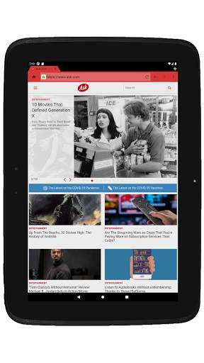 Ask.com Search and Web Browser screenshot 1