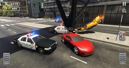 US City Police Car Chase - Police Car Driving Game screenshot 2