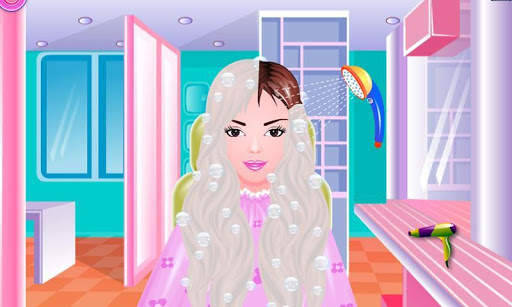 Free Girls Game Hair Salon screenshot 2