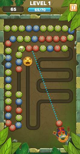 Marble Zumble Shooter - Jungle Marble Blast screenshot 3