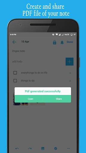 Notes  : Note App,TODO,Create and share PDF notes screenshot 6