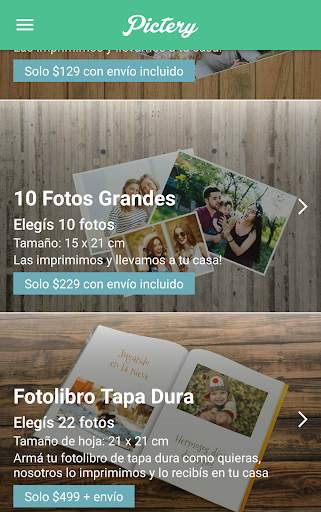 Pictery - imprime tus fotos screenshot 2