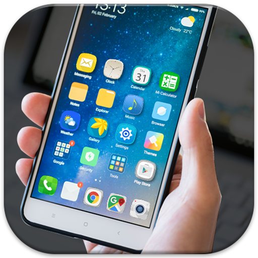 Simple smart launcher, Themes &amp; HD wallpapers icon