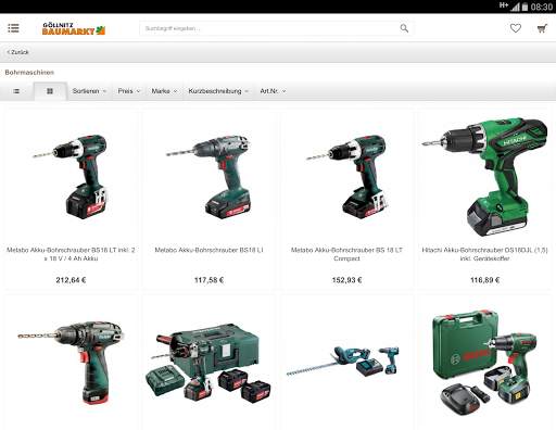 Baumarkt Göllnitz Shop screenshot 5