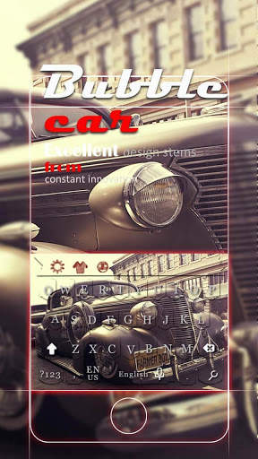 beat-up carr theme  vintage cars jalopy keyboard screenshot 1