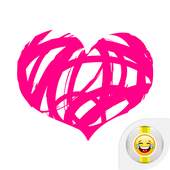 Sweet Cute Love Heart Stickers 1.0.0