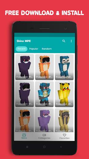 Anime - Skins for Minecraft PE screenshot 2