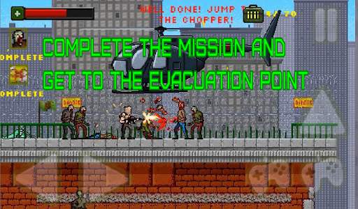 Alone on the roof: Zombie shooter screenshot 5