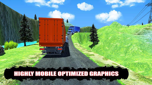 Offroad Truck driving 2019: Cargo Truck Driver Sim screenshot 3