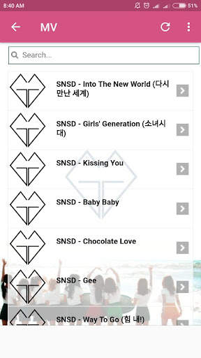 SNSD Lyrics (Offline) screenshot 5