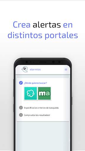 alarmios - alertas en Wallapop, milanuncios y más! screenshot 1